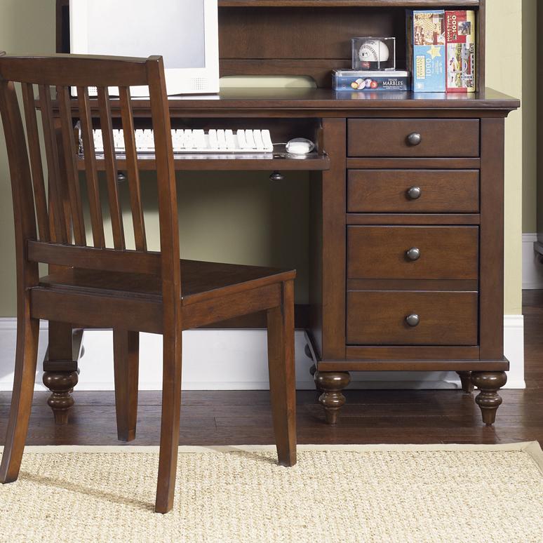 Student Desk Base with 3 Drawers by Liberty Furniture | Wolf and